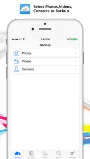 right backup anywhere iphone capturas de pantalla 1