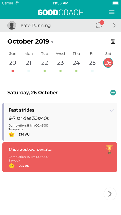Good Coach App Screenshot
