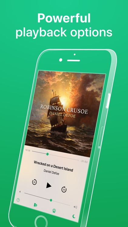 GreenLit Audiobook Player