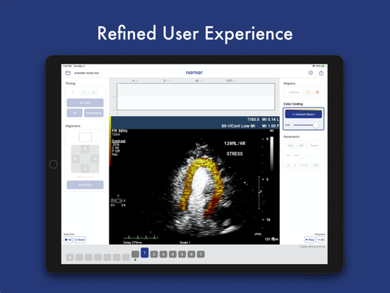 The narnar app iPad screenshot 1 - Medical app