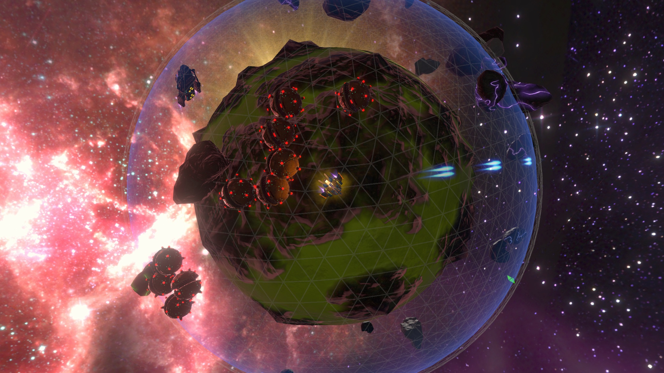 Screenshot do app Orbital Invaders:Space shooter