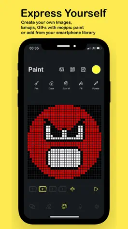 Game screenshot Mojipic-Wireless Emoji Display hack
