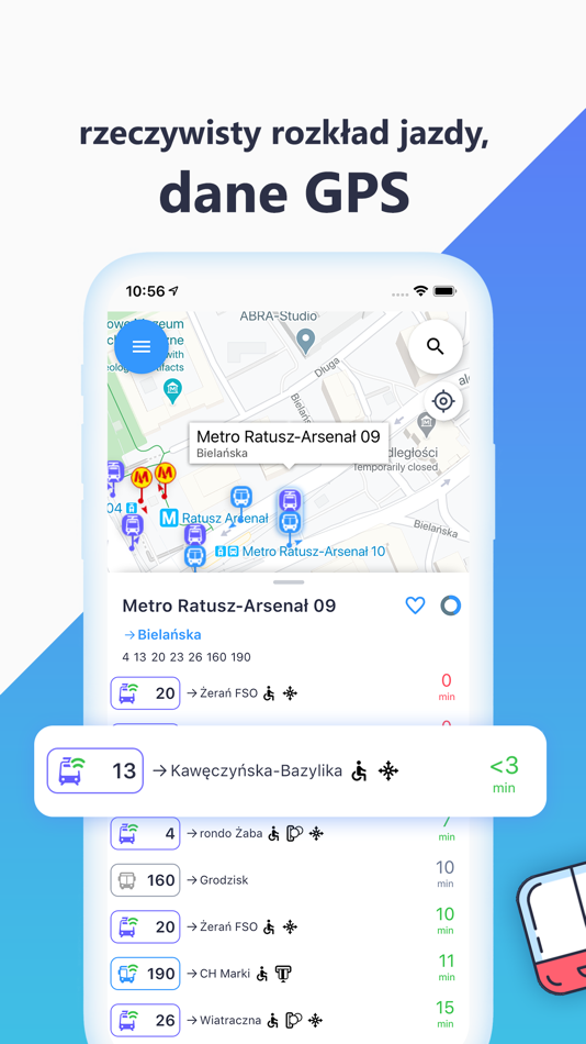 #2. Time4BUS (iOS) By: GenesisMobo