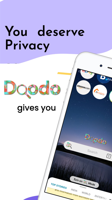 Doodo : Private Search Engine Screenshot