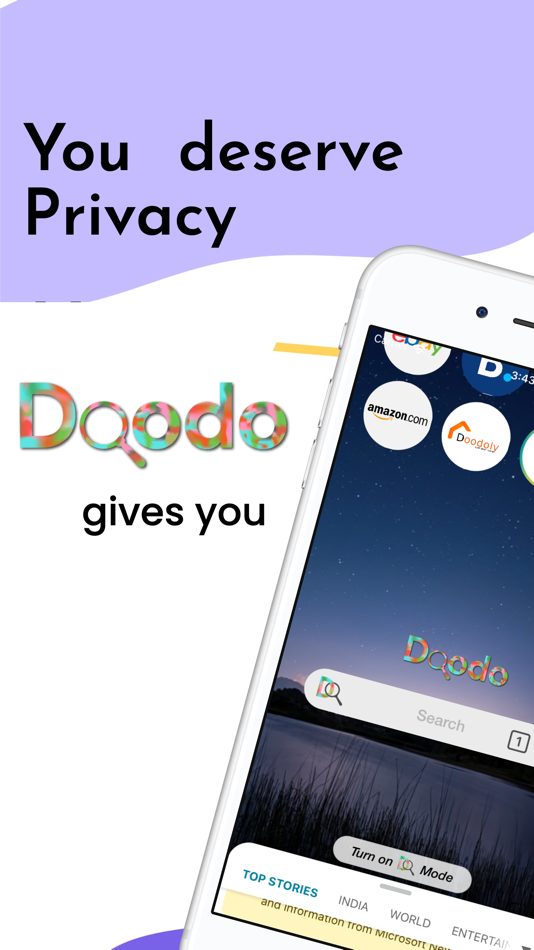 #1. Doodo : Private Search Engine (iOS) 由: Doodo Global Initiative Pvt Ltd
