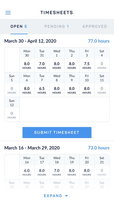 ClickTime - Time and Expenses screenshot 4