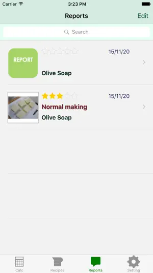 Handmade Soap Calculator Lite screenshot 4