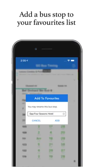 SG Bus Timing App screenshot 4