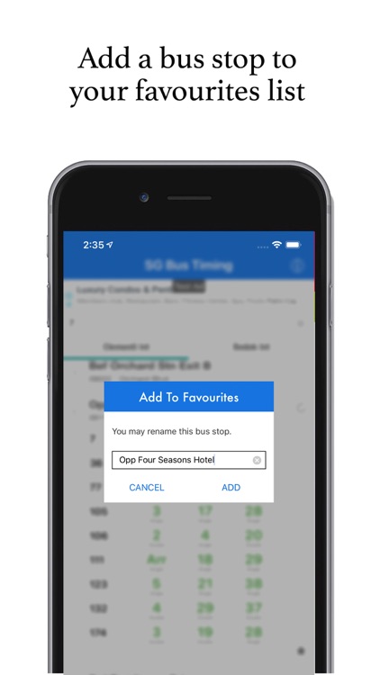 SG Bus Timing App screenshot-3