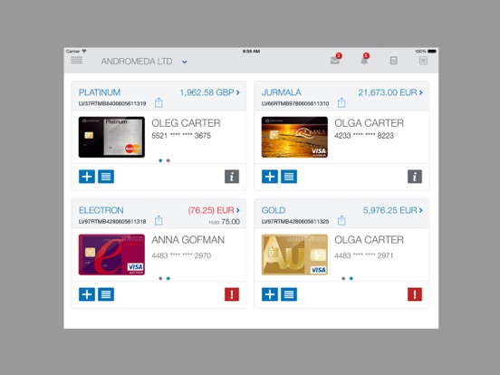 Screenshot #4 pour iRietumu HD