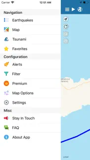 How to cancel & delete earthquake+ alerts, map & info 3