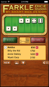 Farkle Dice! screenshot