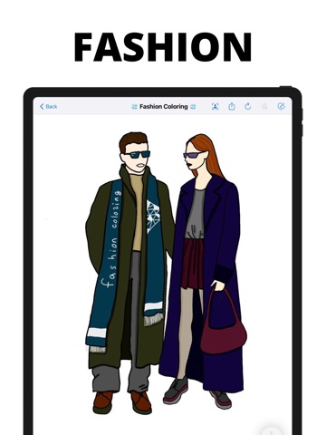 Fashion Coloringのおすすめ画像4