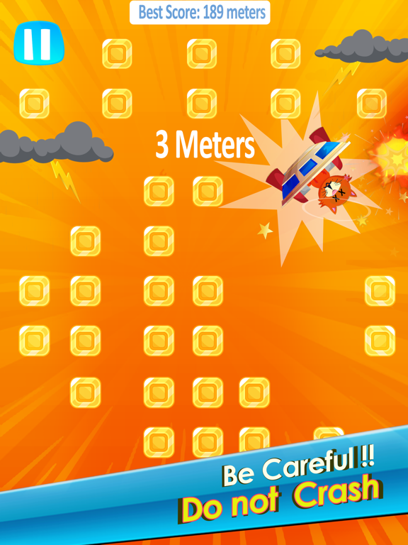 Crazy Pilot Go iPad screenshot