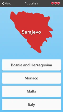 Game screenshot European Countries hack