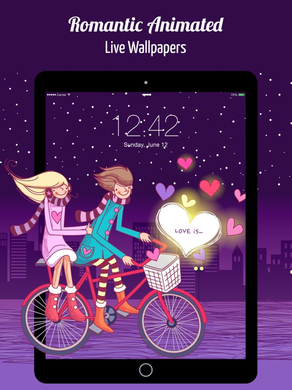 Screenshot #4 pour Romantic Live Wallpapers -2019