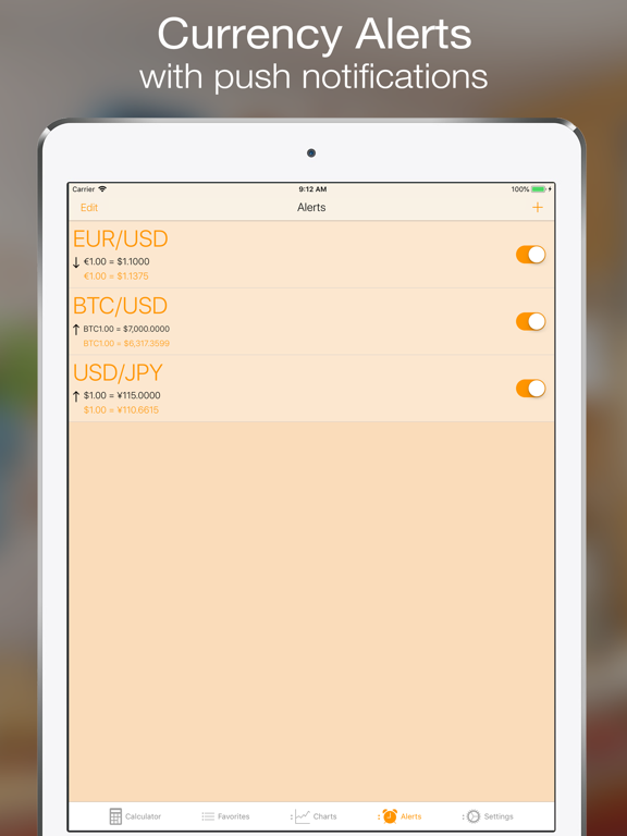 Currency+ (Currency Converter) iPad screenshot 5 - Finance app