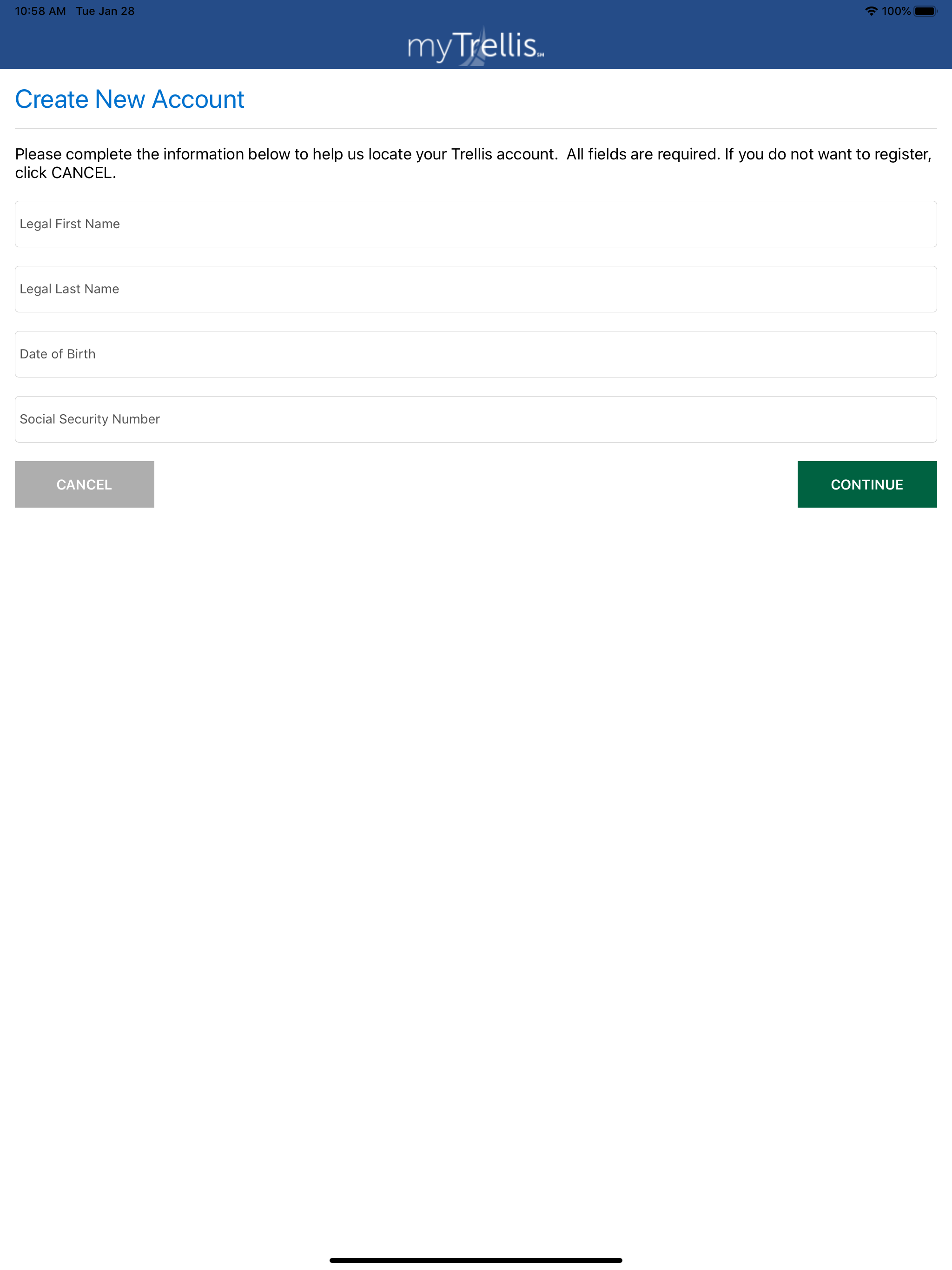 myTrellis Payment App
