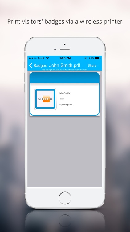Sign In Guest Book App