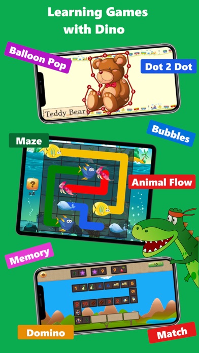 Dino Preschool ABC Math Games Screenshot