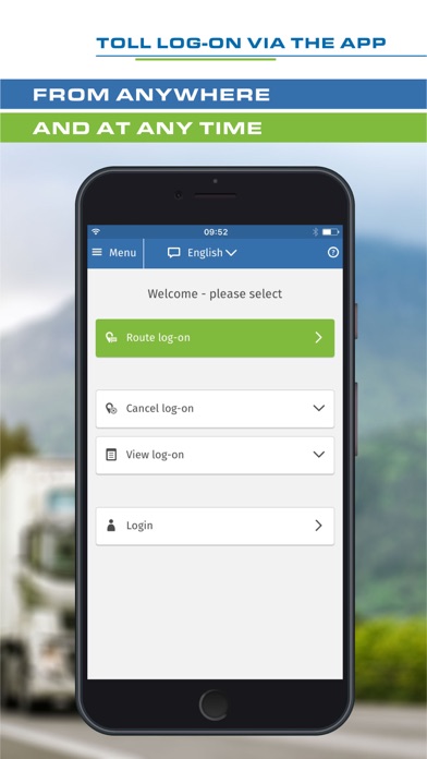 Toll Collect - Mauteinbuchung Screenshot