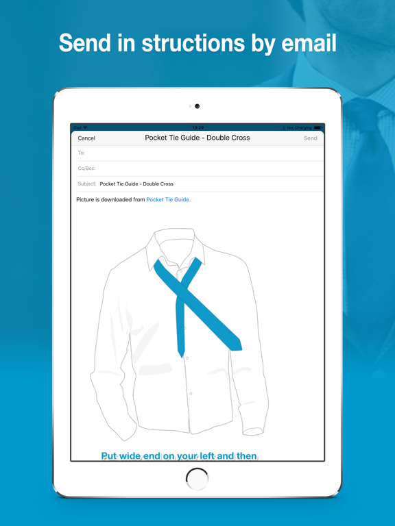 Pocket Tie Guide iPad screenshot 5 - Business app