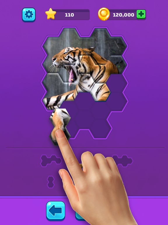 Screenshot #5 pour Hexa Jigsaw Puzzle ®