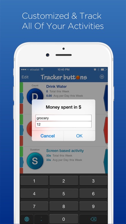 Tracker Buttons Lite screenshot-3