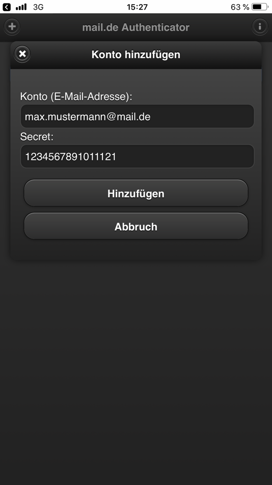 #2. mail.de Authenticator (iOS) 由: mail.de GmbH