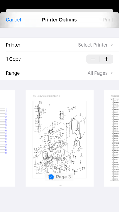 Sewing Machine Parts List Pro Screenshot