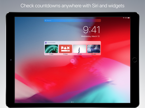 Countdown Collection iPad screenshot 4 - Utilities app