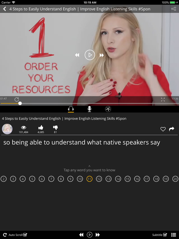 Screenshot #5 pour English Subtitle: Learn Engvid
