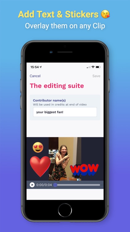 Celebrate: group video gifts screenshot-7