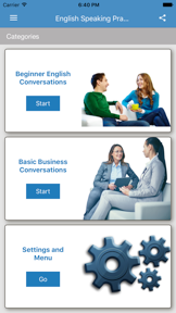 Speaking English Practice screenshot