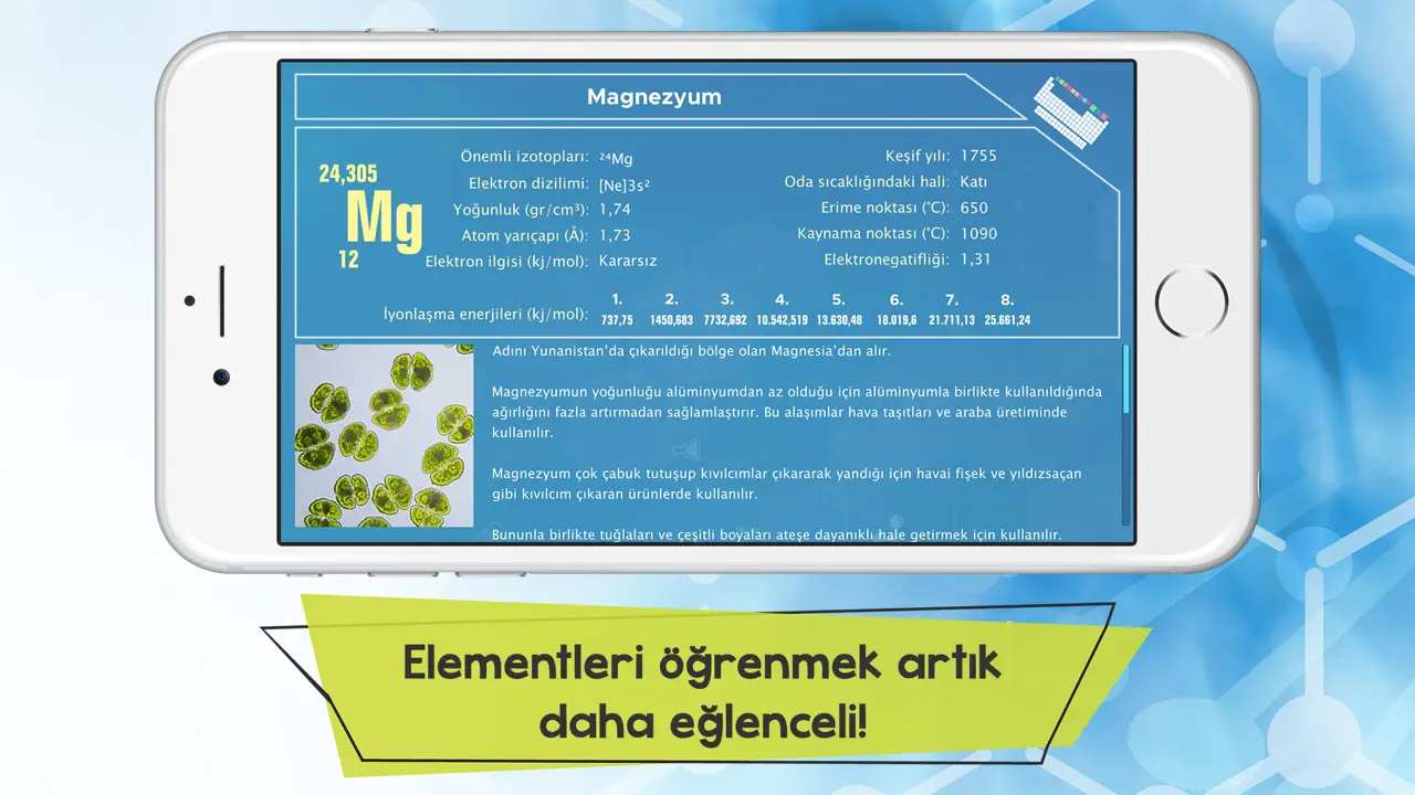 Periyodik Tablo Bilim Genç iPhone Ekran Görüntüsü 2