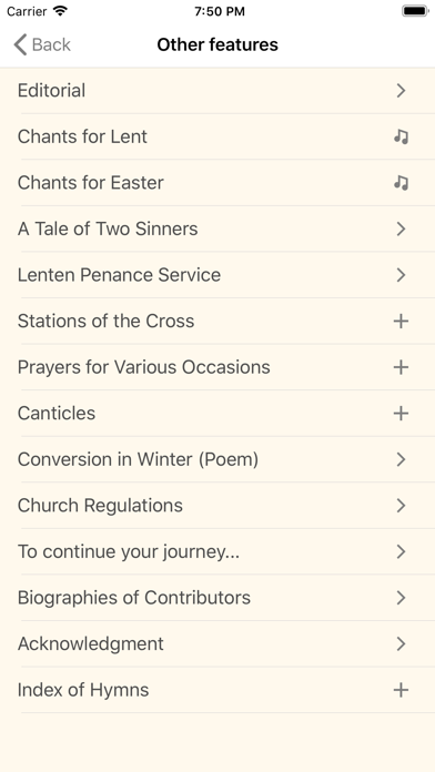 Lenten Magnificat 2020 screenshot 3