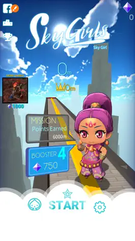 Game screenshot Sky Girls: Flying Runner Game mod apk