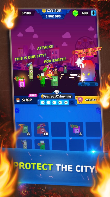 Electro City : Idle & Merge