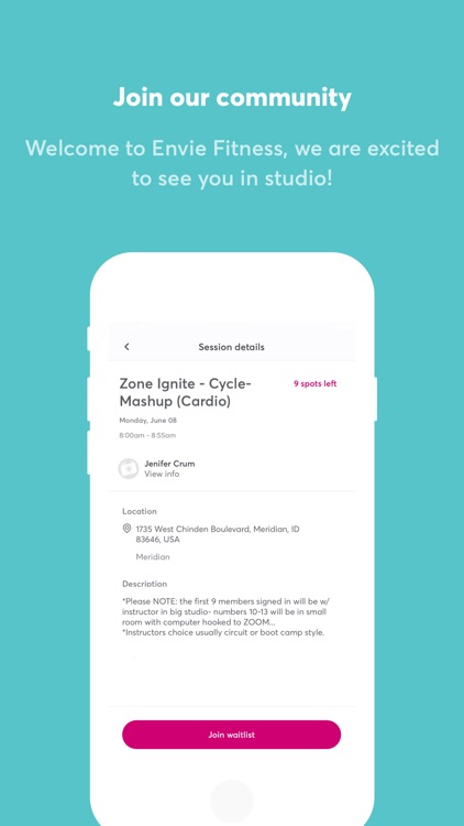 Envie Fitness Meridian