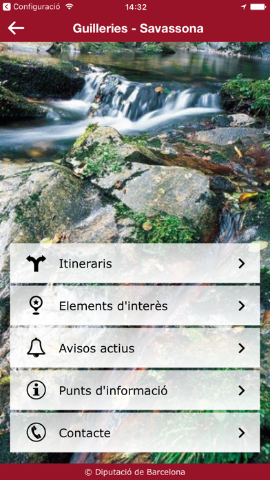 Itineraris Parcs Screenshot