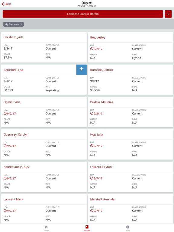 CTU Faculty iPad screenshot