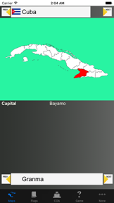 Central America state maps screenshot