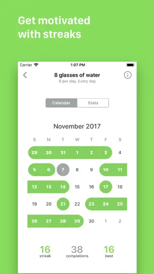 Habit List screenshot 2
