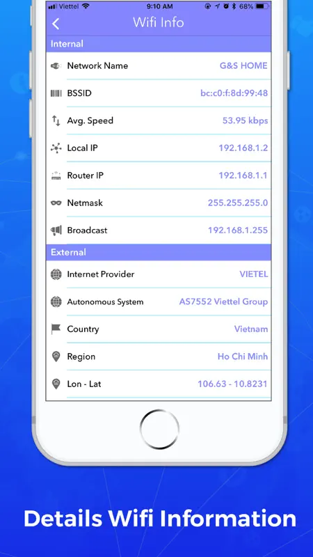 Wifi Signal Meter Pro - No Ads screenshot 2 of 3