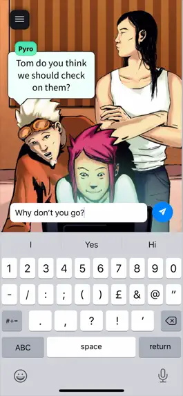 Game screenshot Charisma - Interactive Comics apk