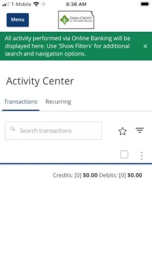FCWK eBanking App screenshot 3
