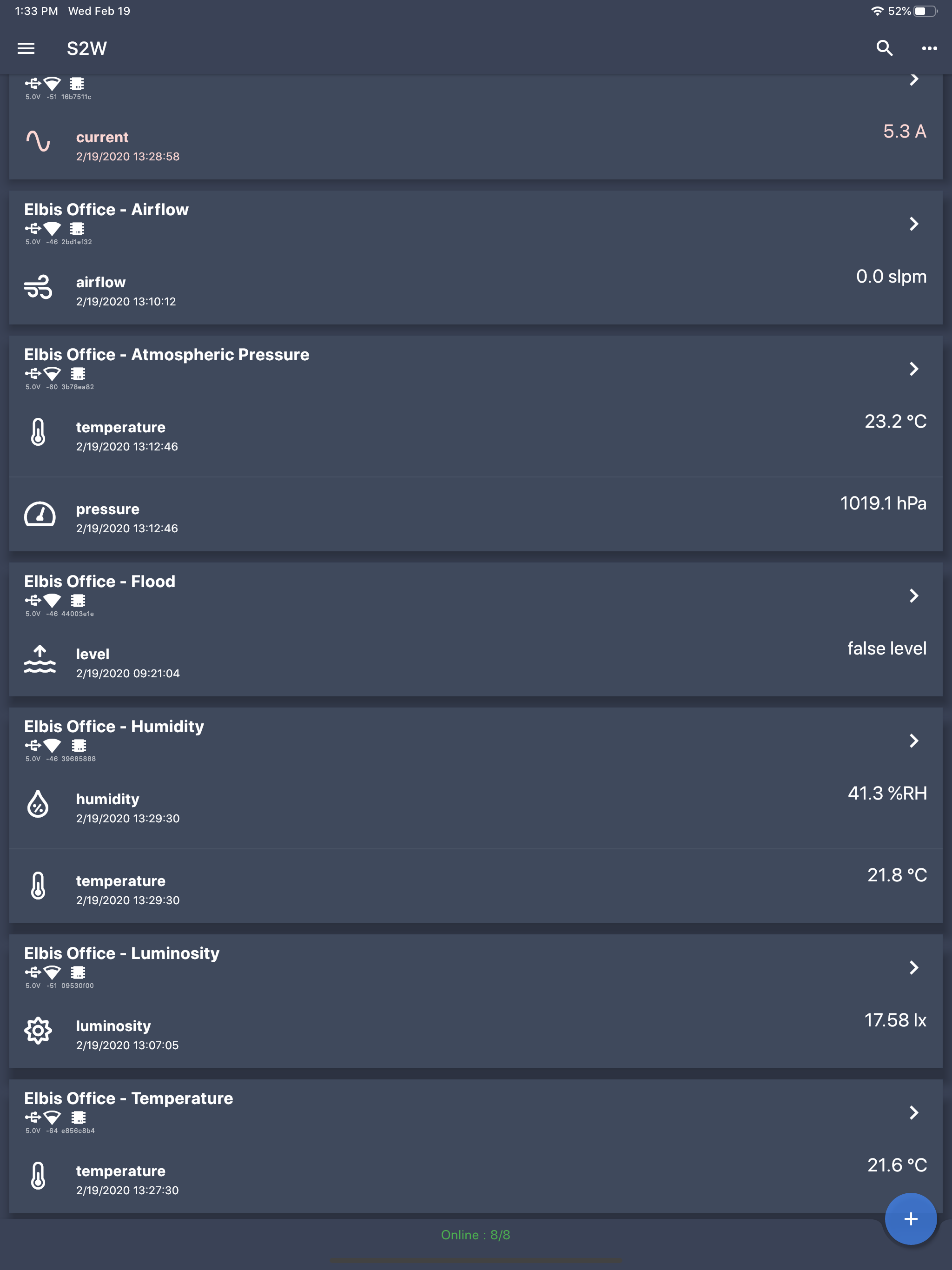 S2W Sensors screenshot 5