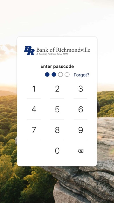 Bank of Richmondville Screenshot
