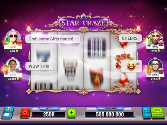 Stars Casino Slots iPad app afbeelding 4