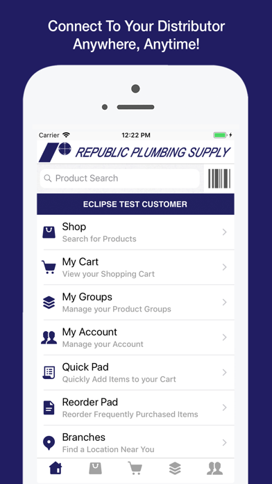 Screenshot #1 pour Republic Plumbing Supply